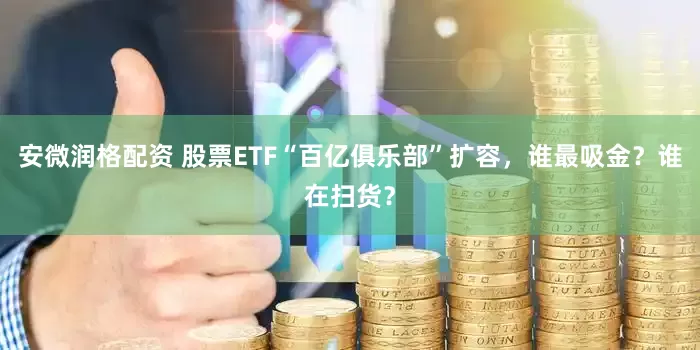 安微润格配资 股票ETF“百亿俱乐部”扩容，谁最吸金？谁在扫货？